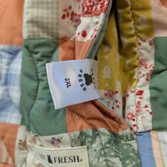 Teddy Fresh Multicolor Patchwork Jacket - Picture 5 of 5